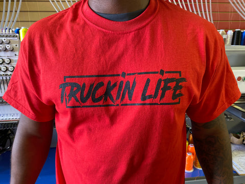 Red Truckin Life shirt