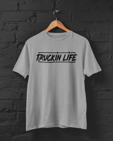 Gray Truckin Life shirt